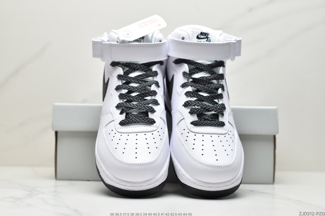 Nike Air Force 1 '07 LV8 3 3D Grey & White High Top Gypsophila 3M Reflective 366731-808