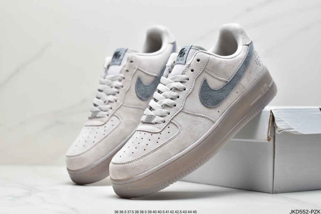 Nike Air Force1 Mid x Reigning Champ Air Force One Low Top Athletic Sneakers AA1117-118