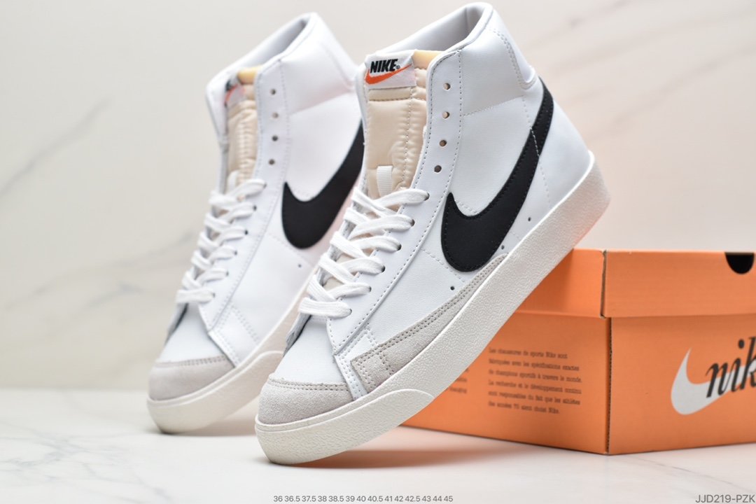 Trailblazer High Top Series Nike W Blazer002 Mid Vintage Suede Retro Classic Trailblazer CD9318-100