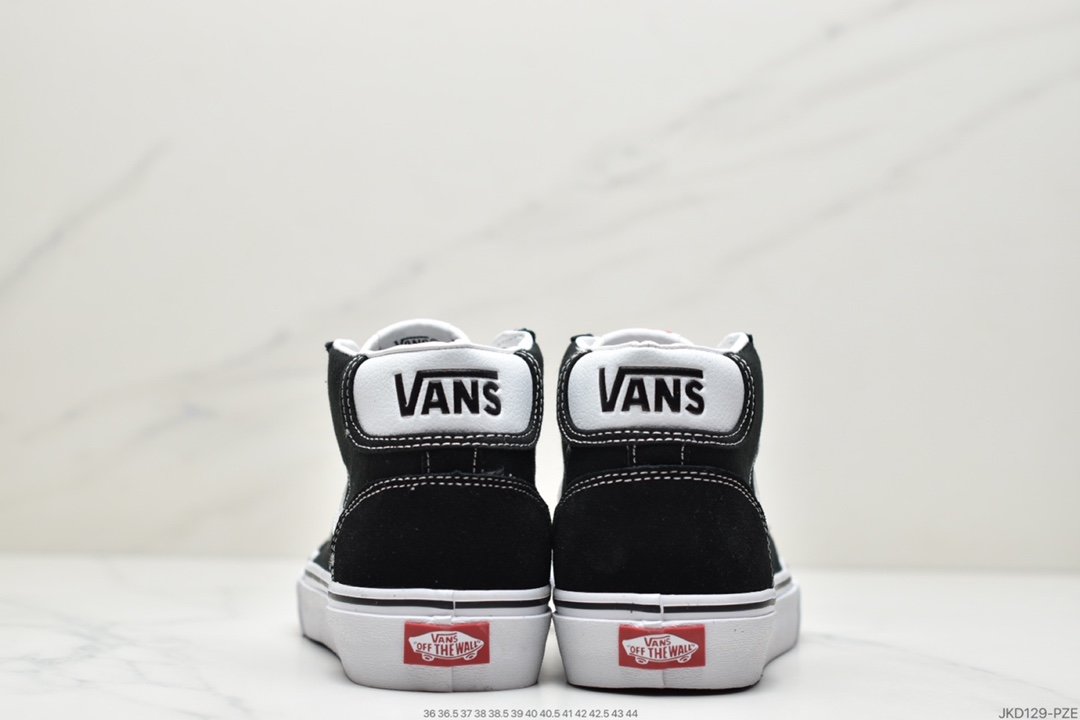 Vans middle help black and white Shawn Yue with the same Vans vans MID retro middle help VANS vans STYLE VN0A3MUOQF6