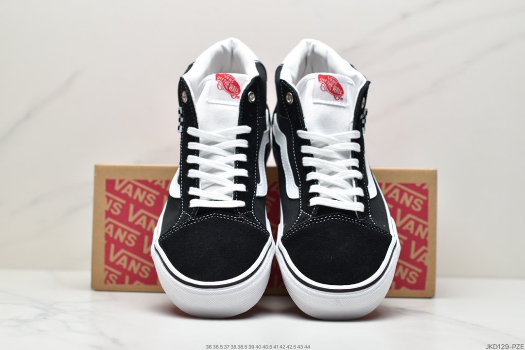 Vans middle help black and white Shawn Yue with the same Vans vans MID retro middle help VANS vans STYLE VN0A3MUOQF6