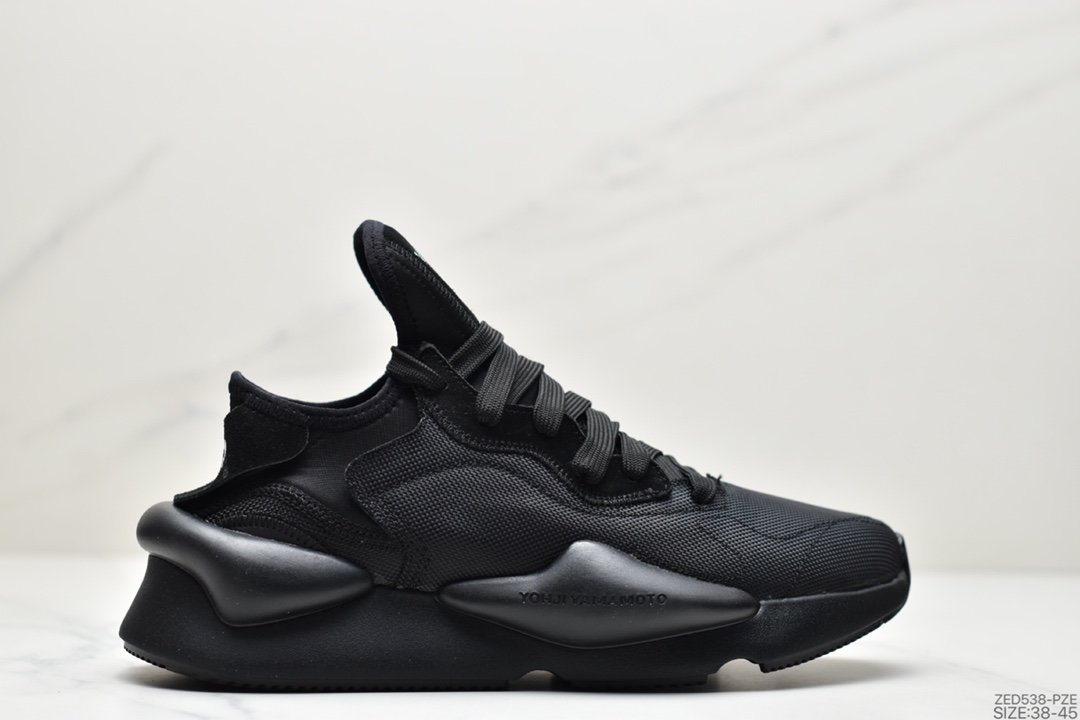 YohjiYamamoto Sanben Yoji Y-3 Kaiwa Chunky Sneakers Kaiwa Series Retro Wild Lightweight Casual Sports Dad Jogging Shoes GX6079