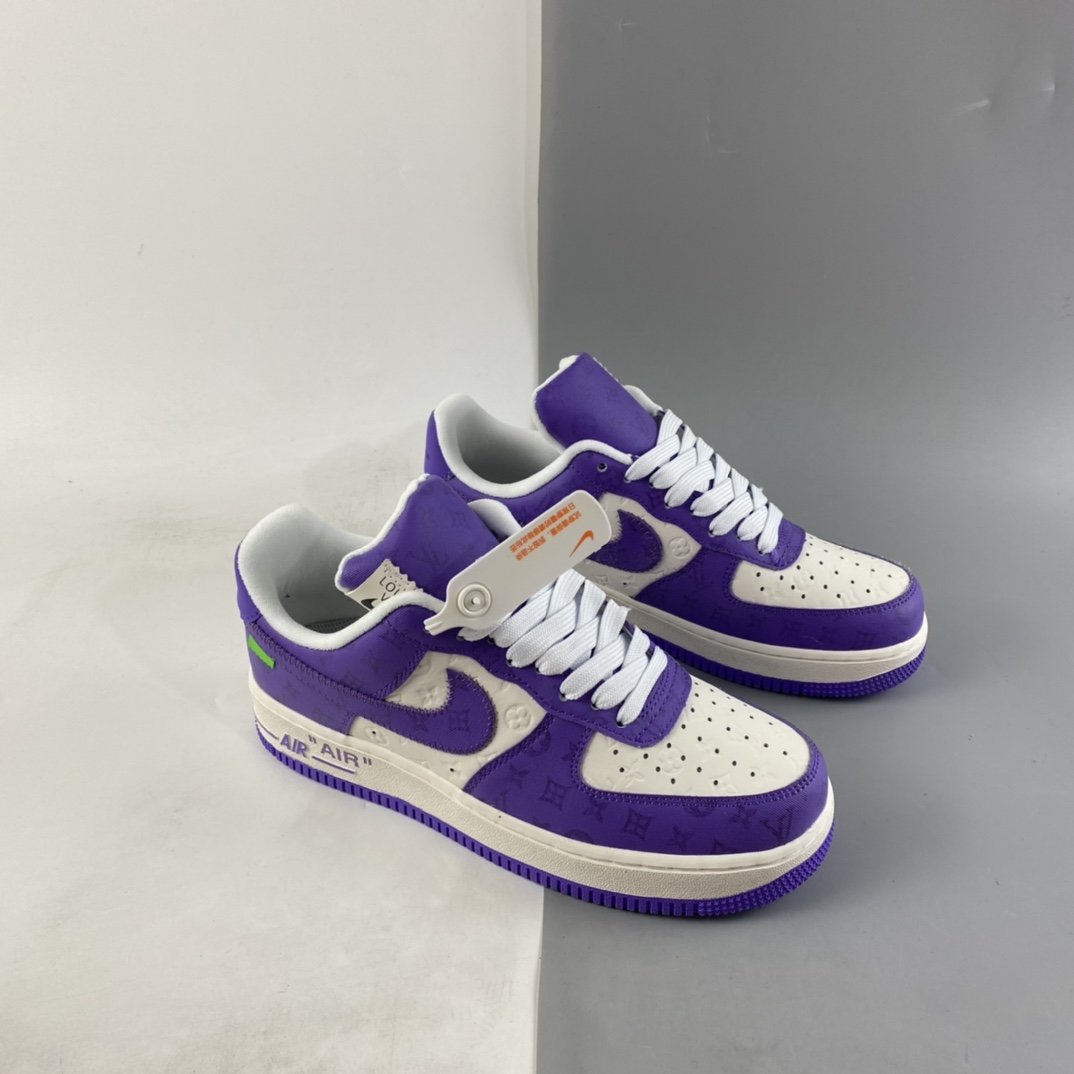 NIKE Air Force 1'07 Low Donkey Brand Printing Air Force One Leather Low Casual Sneakers DM0970-100