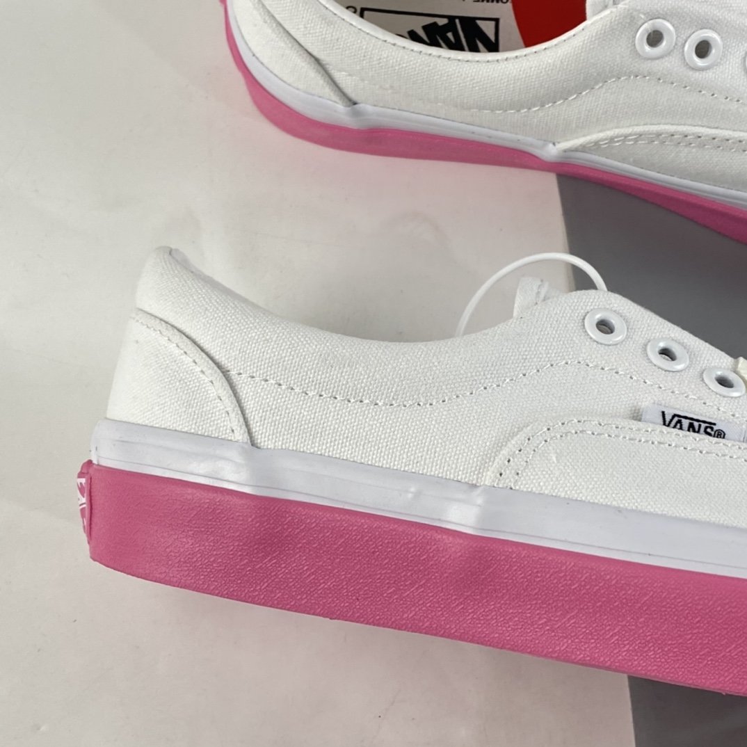 CDGVANS co-branded pink and white shoes CDG GRIL co-branded canvas shoes VN0AZK103XH