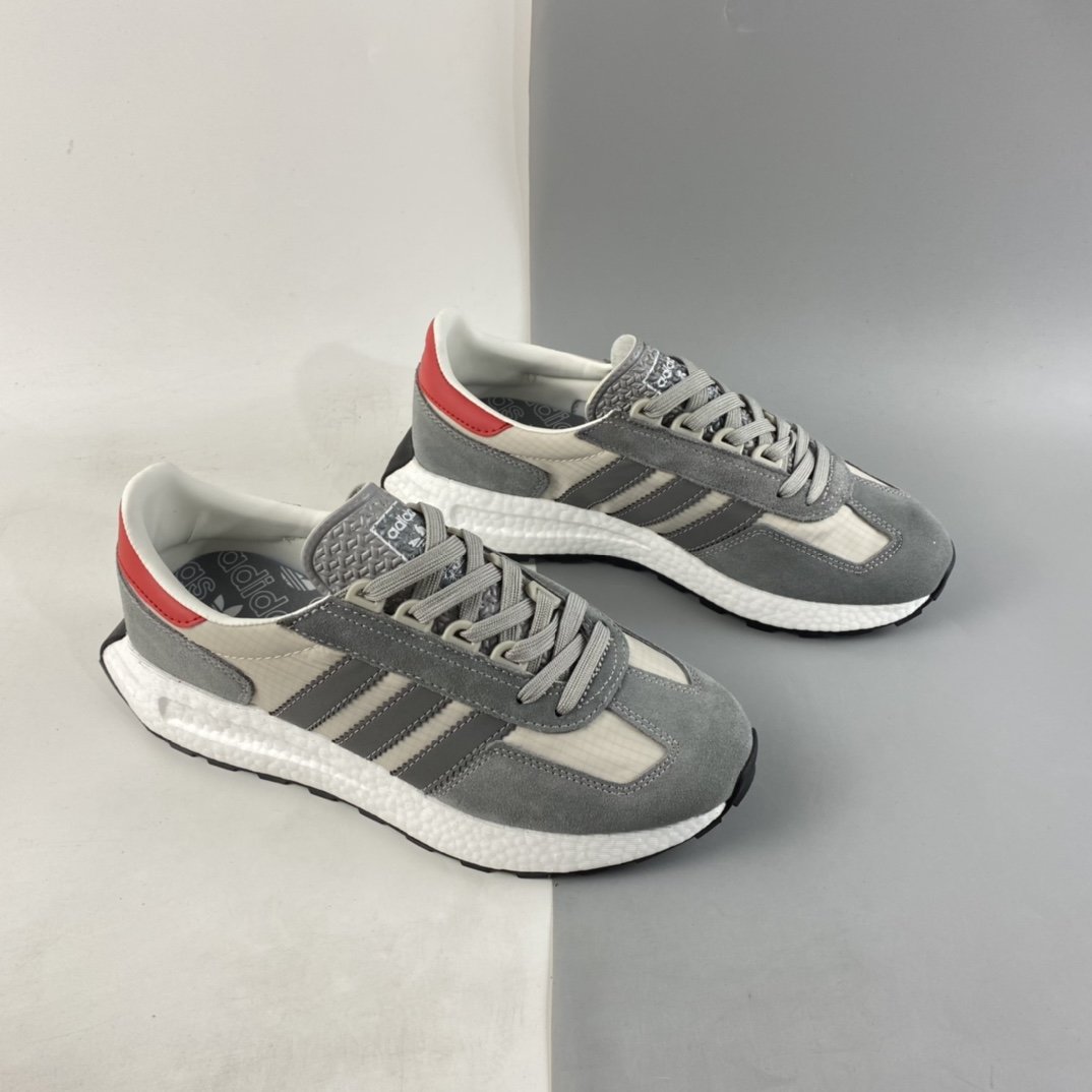 Adidas Retropy E5 Popcorn Midsole Retro Sports Casual Running Shoes H03078