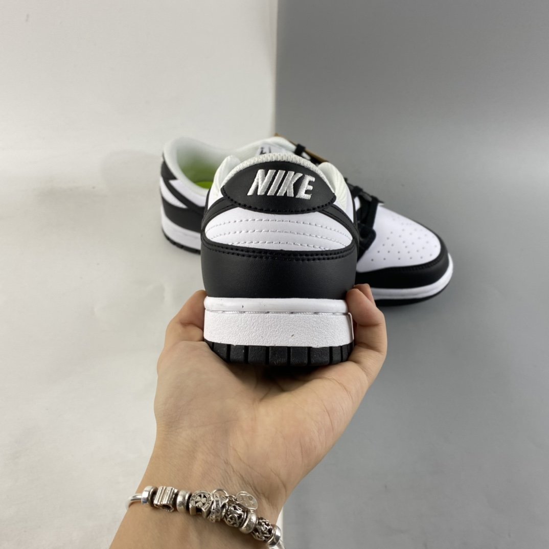 NIKE Dunk Low Next Nature ”White/Black” Casual Skateboard Shoes DD1873-102