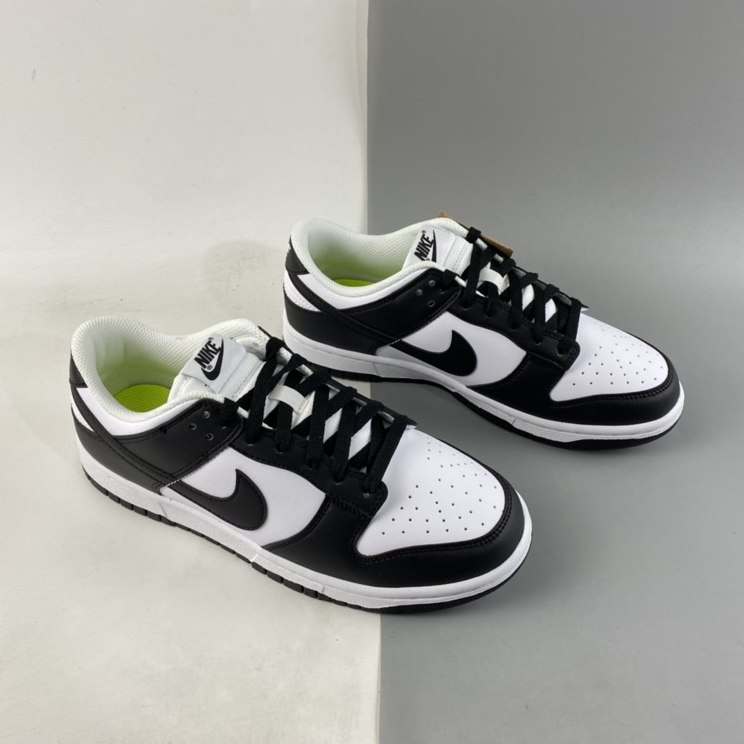 NIKE Dunk Low Next Nature ”White/Black” Casual Skateboard Shoes DD1873-102