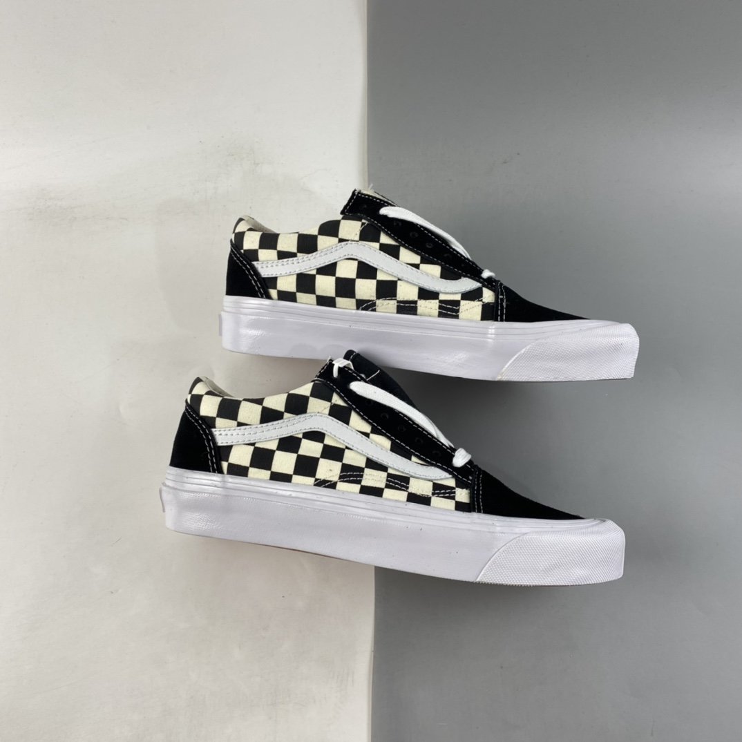 Vans Old Skool Anaheim Classic Black and White Checkerboard VN0A4P3X639