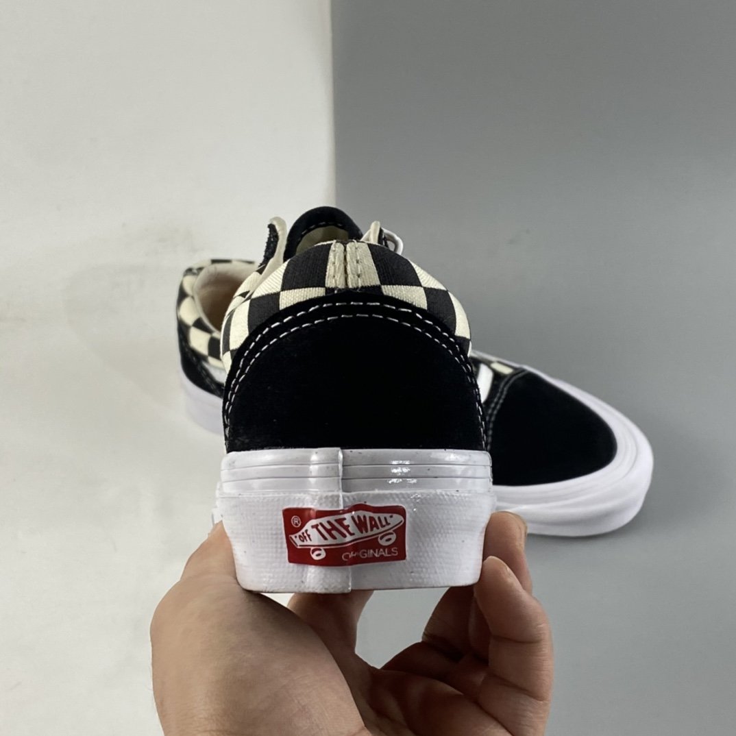 Vans Old Skool Anaheim Classic Black and White Checkerboard VN0A4P3X639