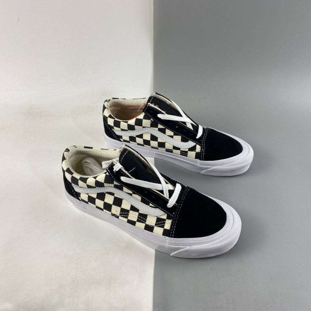 Vans Old Skool Anaheim Classic Black and White Checkerboard VN0A4P3X639