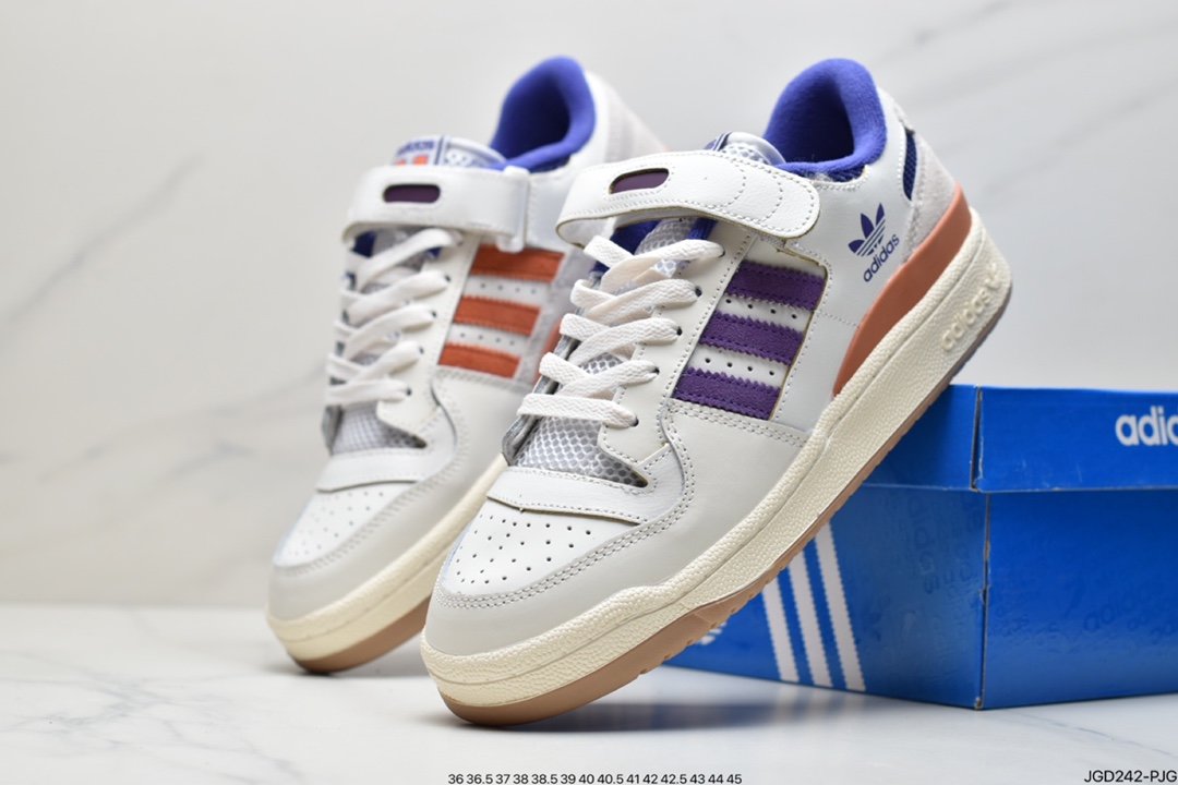 Adidas Originals Forum Low 白蓝S23764