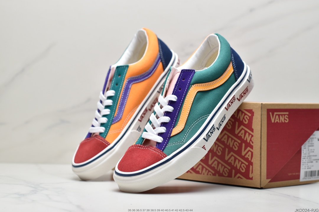 VANS STYLE 36 DECON SF Baotou series half moon half head retro vulcanized sneakers