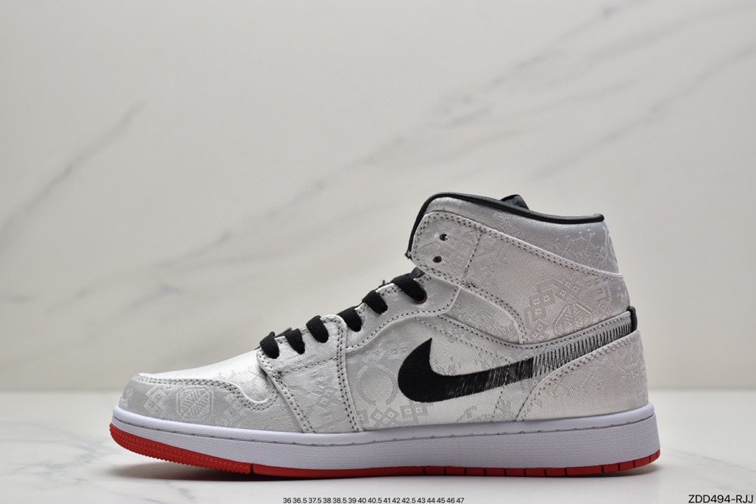 CLOT x Air Jordan 1 Mid ”Fearless” CU2804-100