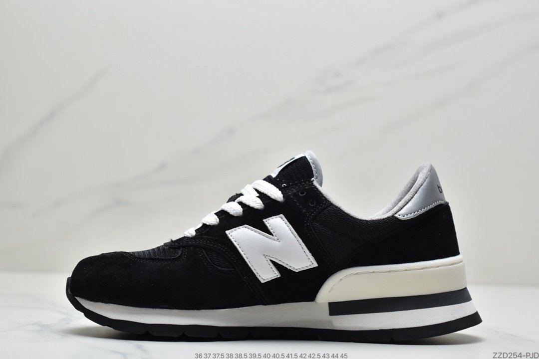 New Balance Made in USA 990V2 high-end casual sports jogging shoes ”Yuanzu gray red label” M990VS2