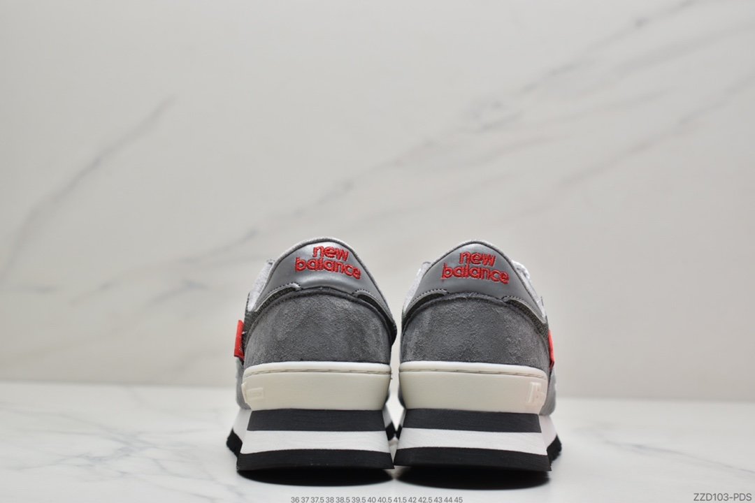 New Balance Made in USA 990V2 High-end American-made jogging shoes ”Yuanzu Gray Red Label” M990VS2