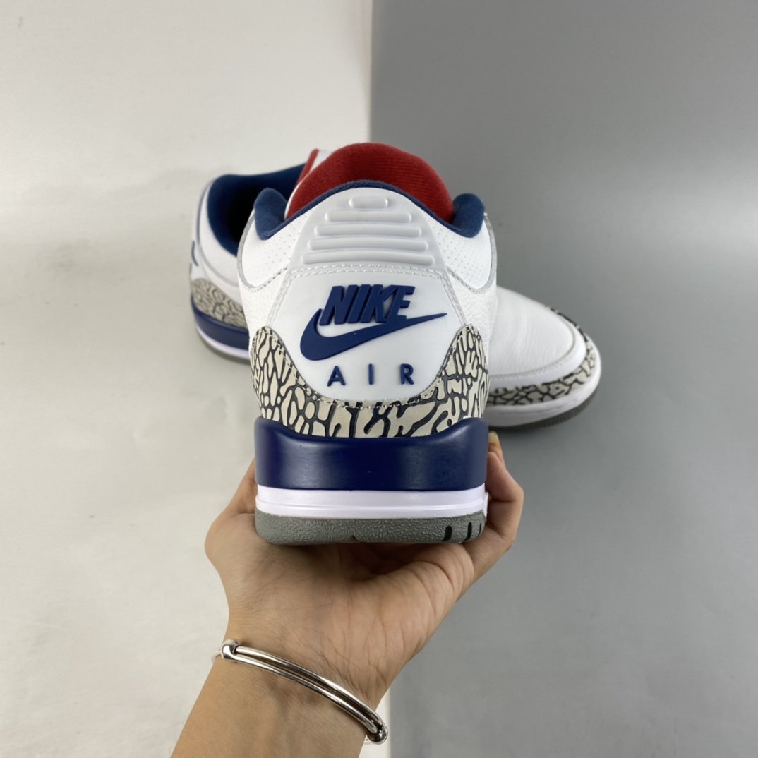 Air Jordan 3 Retro True Blue 白蓝2016 854262-106