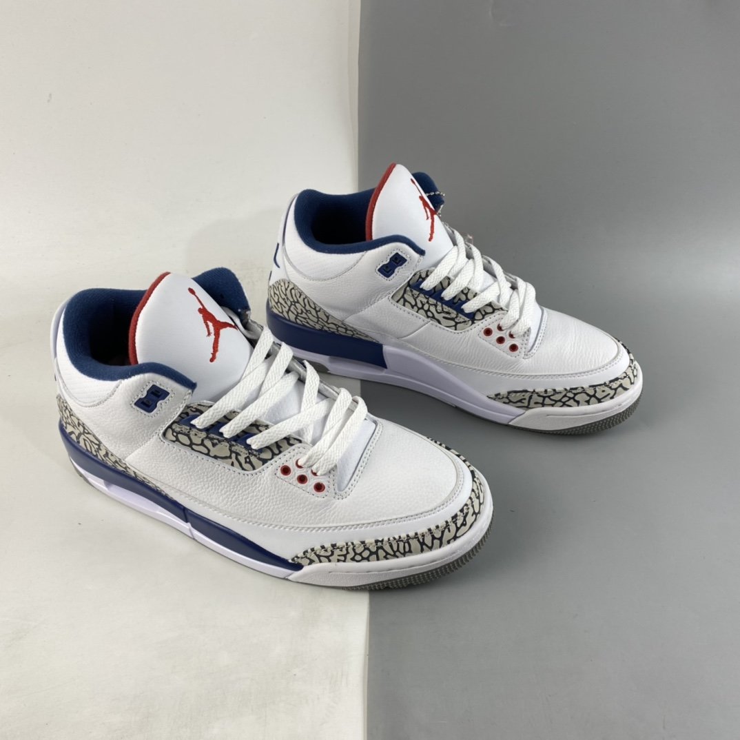 Air Jordan 3 Retro True Blue 白蓝2016 854262-106