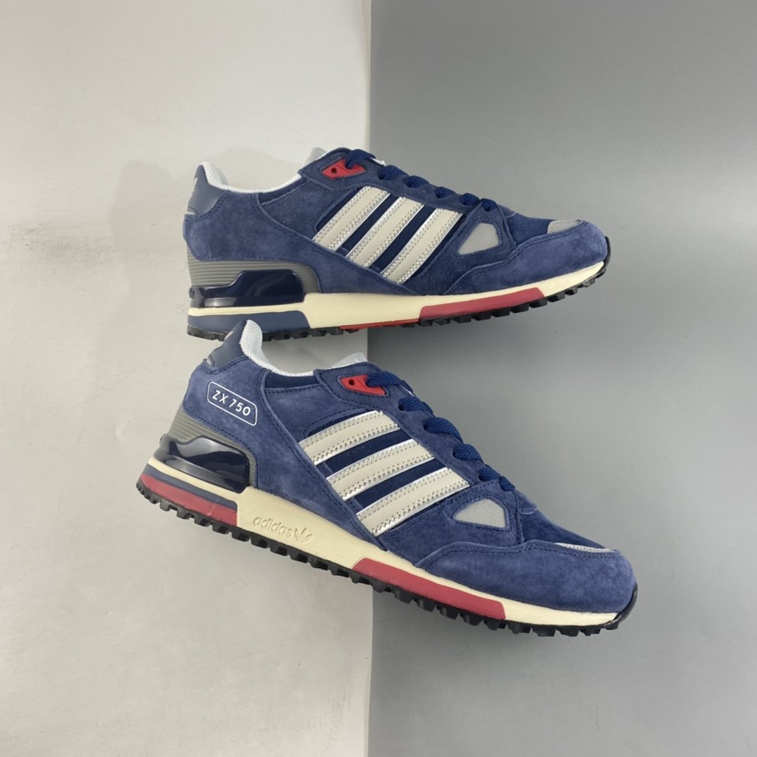 Adidas Original ZX 750 Retro Versatile Casual Running Shoes Q35065