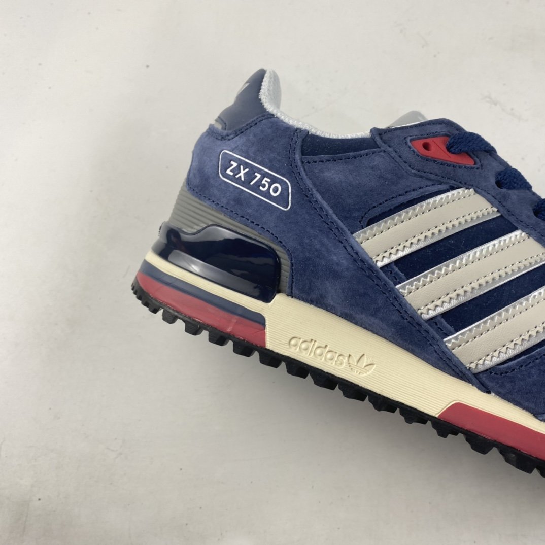 Adidas Original ZX 750 Retro Versatile Casual Running Shoes Q35065