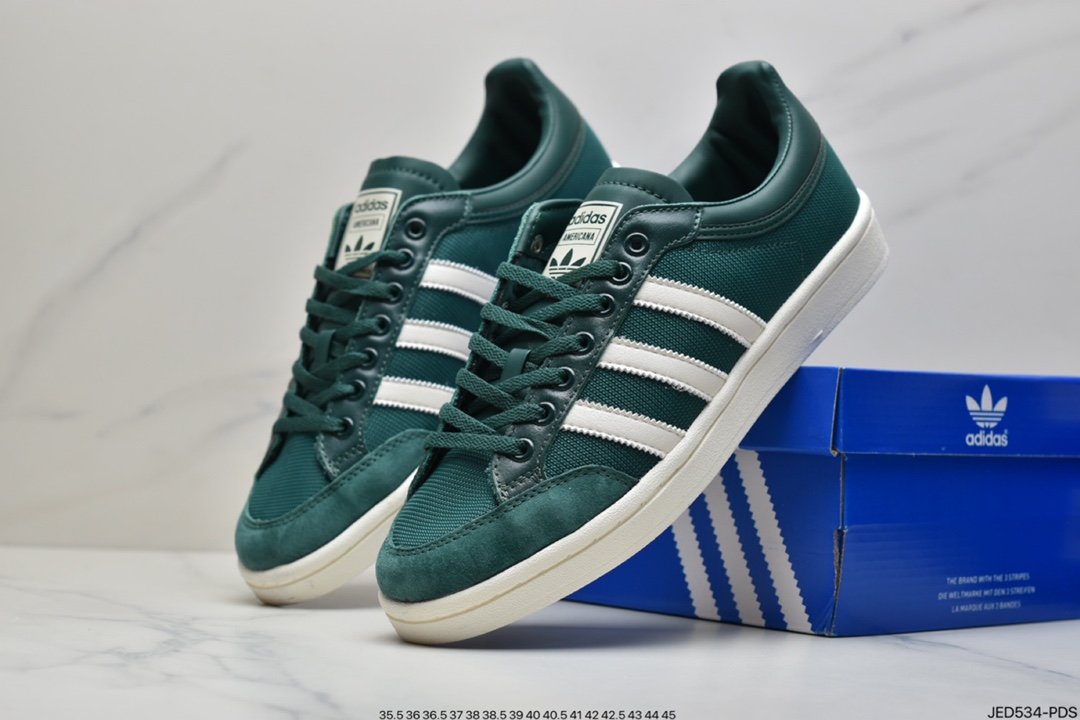 adidas Originals Americana Low Retro Versatile Casual Sports Sneakers EF2510