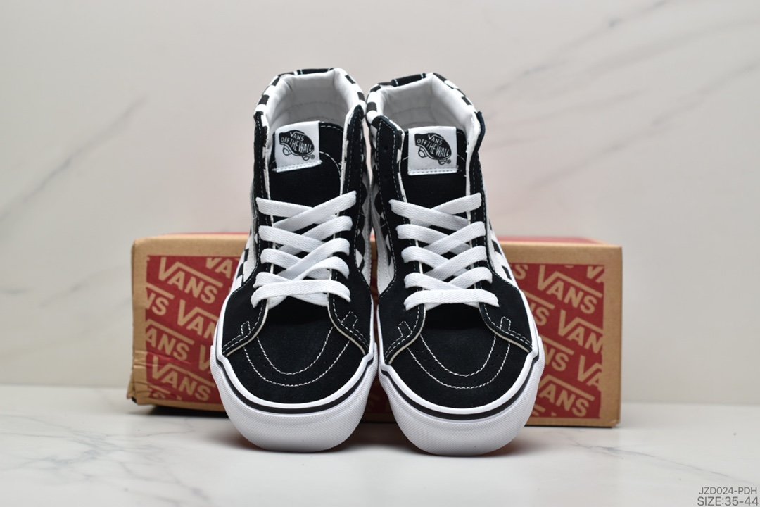 Vans Sk8 Hi Flame Vans men's and women's shoes classic high-top trend skateboard shoes