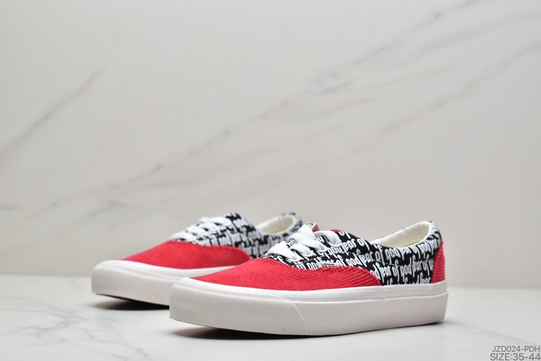 Meichao luxury brand Fear of God x Vans Vault UA ERA 95 DX ”Red” high-end branch line PICO902-ZXL