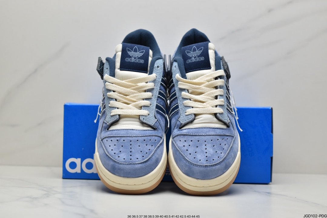 Adidas Forum 84 Low OG ”Bright Blue” Low-top all-match trend casual sneakers GW0299