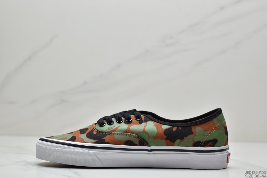 Vans Authentic Classic Anaheim 4 Hole Low Top Vulcanized Skateboard Shoes Casual Skateboard Shoes