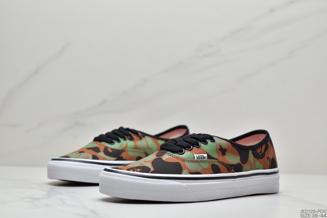 Vans Authentic Classic Anaheim 4 Hole Low Top Vulcanized Skateboard Shoes Casual Skateboard Shoes