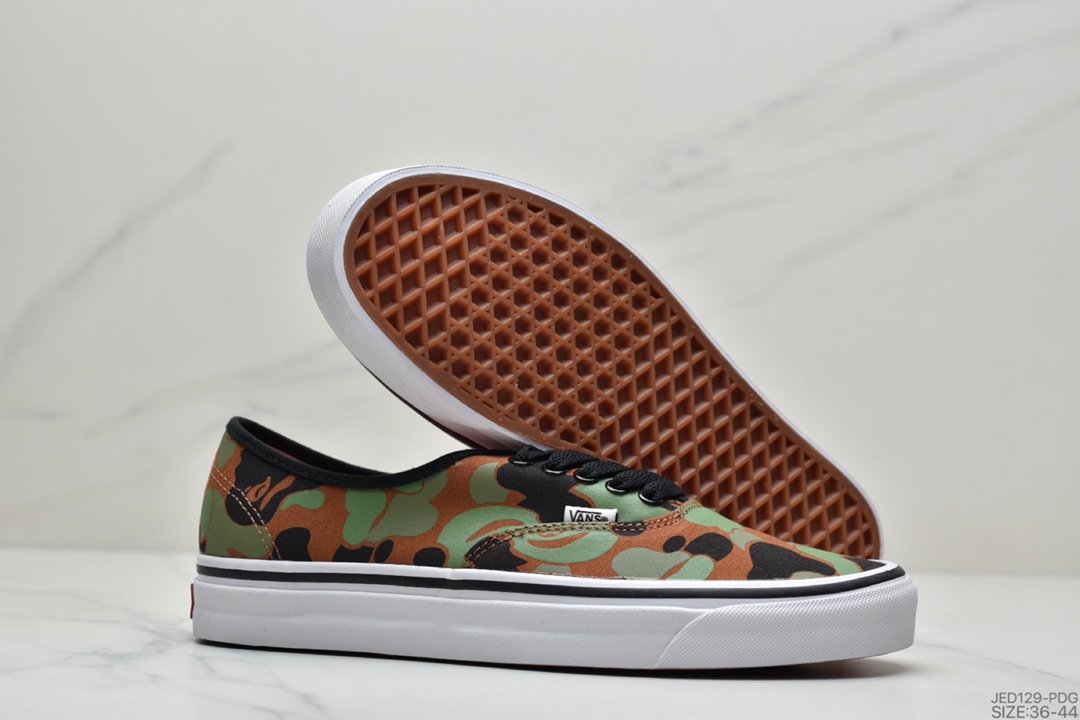 Vans Authentic Classic Anaheim 4 Hole Low Top Vulcanized Skateboard Shoes Casual Skateboard Shoes