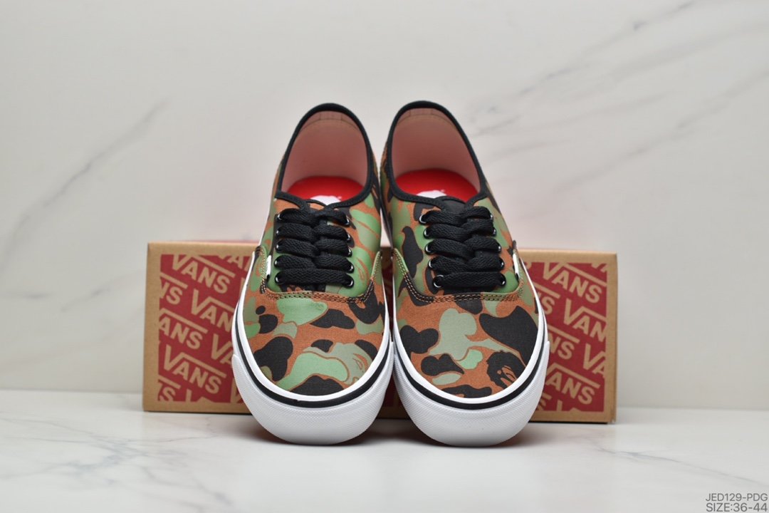 Vans Authentic Classic Anaheim 4 Hole Low Top Vulcanized Skateboard Shoes Casual Skateboard Shoes