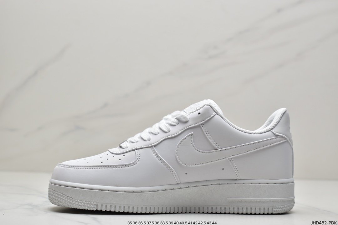 Nike Air Force Low 1'07”Reflective White”Air Force One Classic Low Top All-match Casual Sports Sneakers DC2062-001