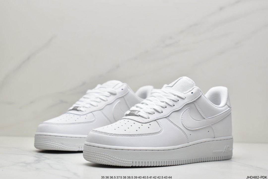 Nike Air Force Low 1'07”Reflective White”Air Force One Classic Low Top All-match Casual Sports Sneakers DC2062-001