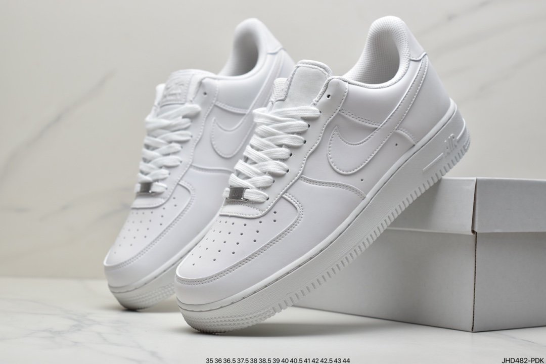 Nike Air Force Low 1'07”Reflective White”Air Force One Classic Low Top All-match Casual Sports Sneakers DC2062-001