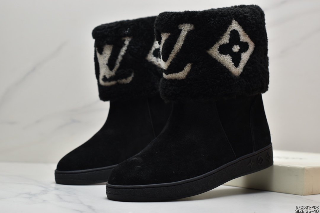 2021s donkey brand new autumn and winter wool boots are elegant and generous