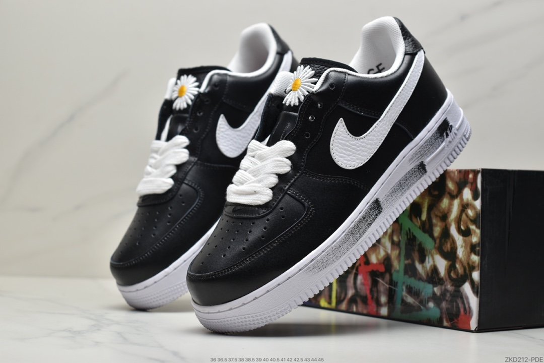 PEACEMINUSONE X Nike Air Force1”Para-Noise 2.0” Black & White Scratch DD3223-100