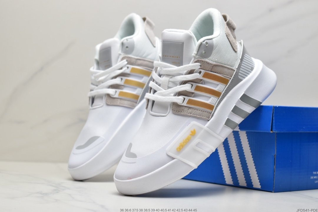 Adidas clover EQT Basketball ADV street basketball V2 series short tube leather jogging shoes FW4251