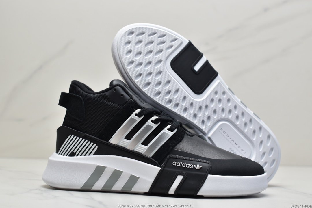 Adidas clover EQT Basketball ADV street basketball V2 series short tube leather jogging shoes FW4251