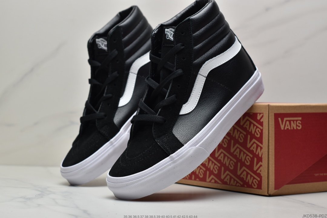 VANS SK8-Hi Slim high-top fashion men's and women's canvas shoes vulcanized shoes couple casual shoes all-match skateboard shoes