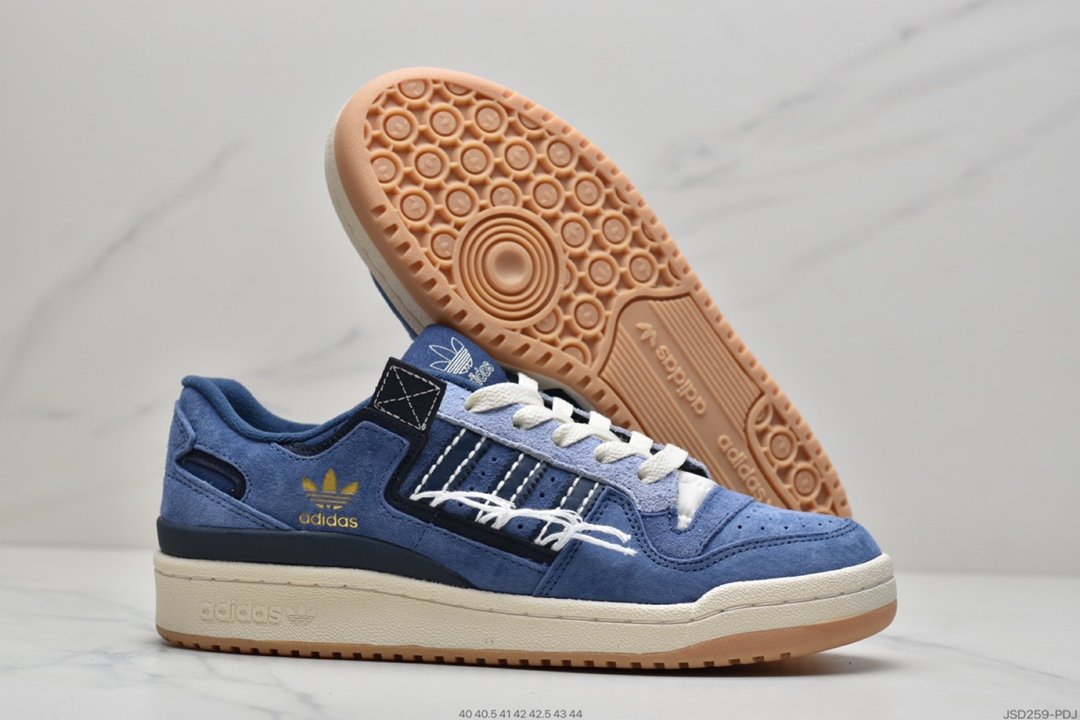 Adidas Forum 84 Low OG ”Bright Blue” Low Top All-match Trend Casual Sports Sneakers GW0299