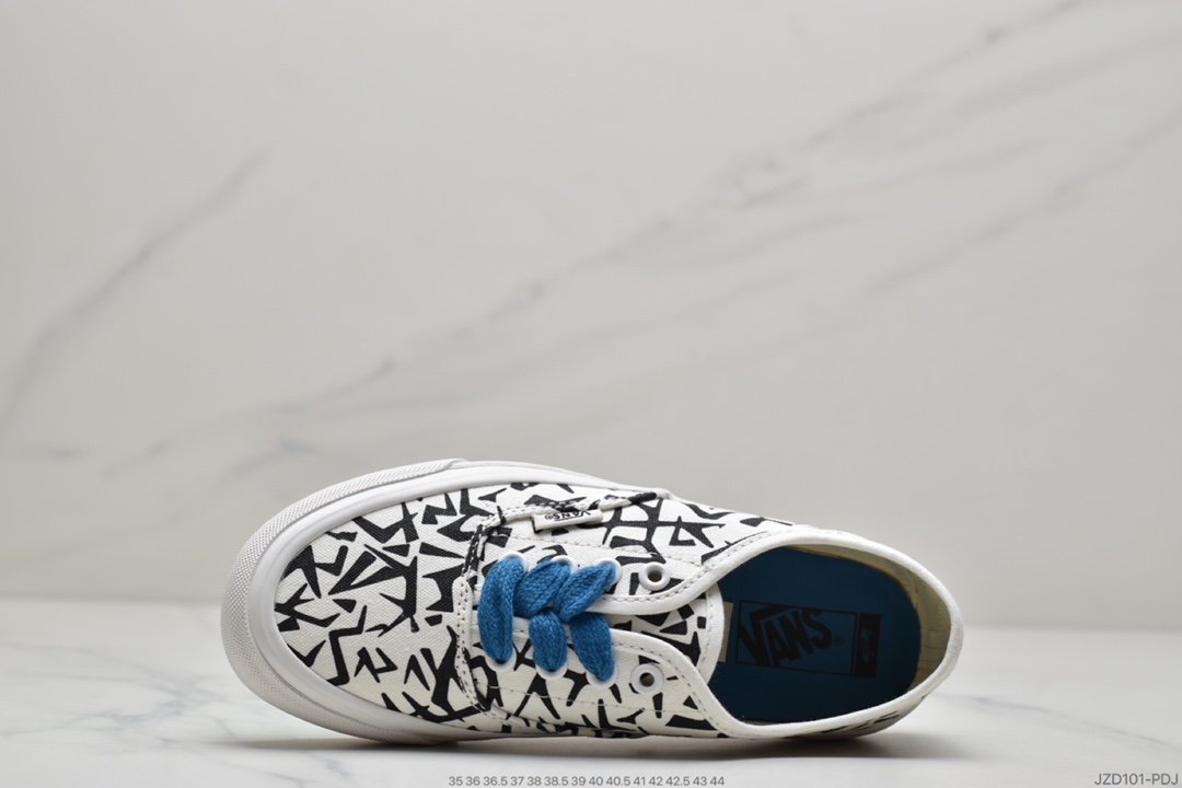 Vans Vault OG Style 43 LX Leopard Canvas Vintage High-End Shoes