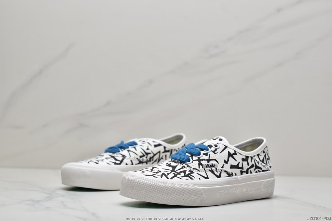 Vans Vault OG Style 43 LX Leopard Canvas Vintage High-End Shoes