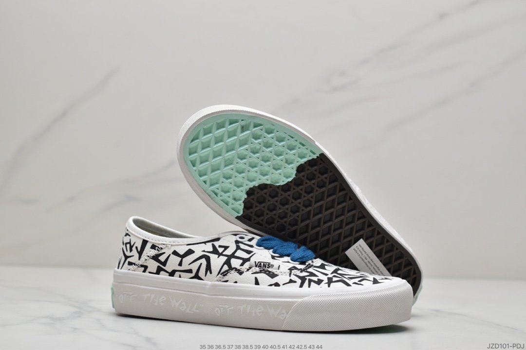 Vans Vault OG Style 43 LX Leopard Canvas Vintage High-End Shoes