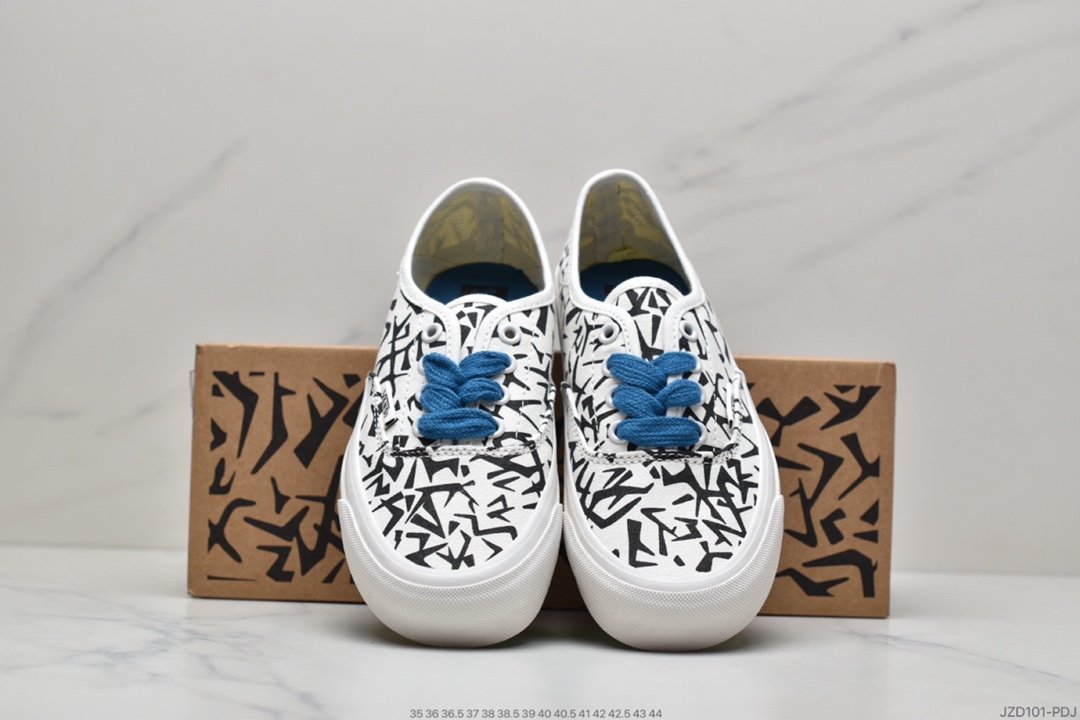 Vans Vault OG Style 43 LX Leopard Canvas Vintage High-End Shoes