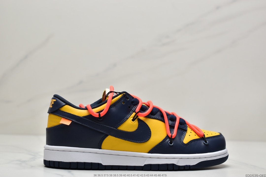 OFF-WHITE x Futura x Nike Dunk Low CT0856-600