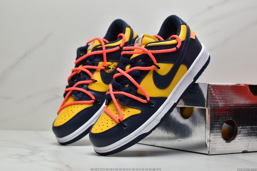 OFF-WHITE x Futura x Nike Dunk Low CT0856-600