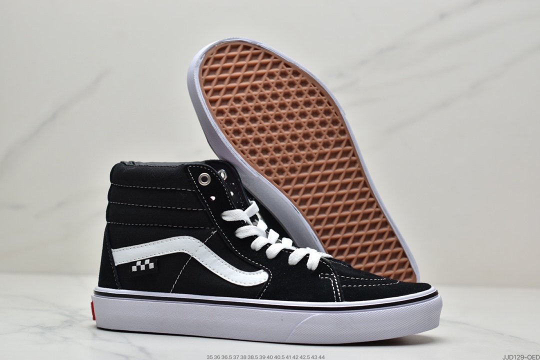 VANS Old Skool Classic High Top Men's and Women's Flip Professional Skateboard Shoes