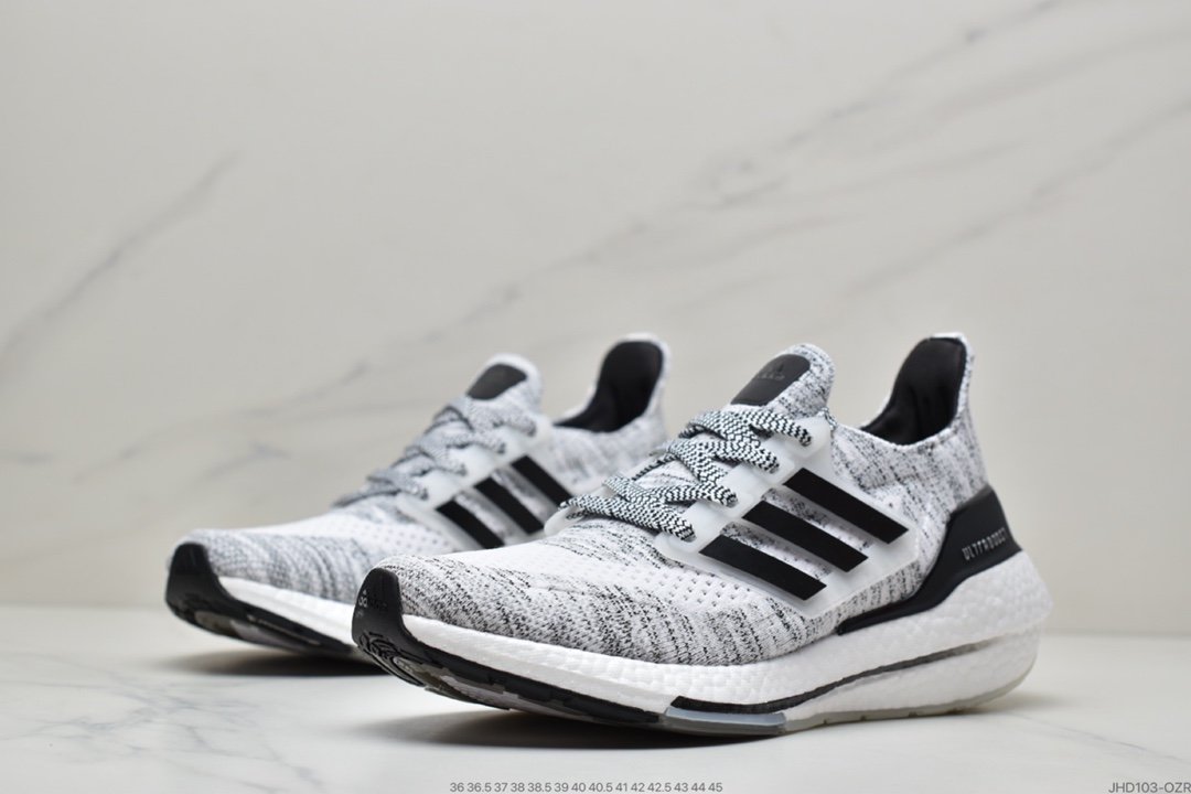 Adidas Ultra Boost 21 with woven gauze FY0838