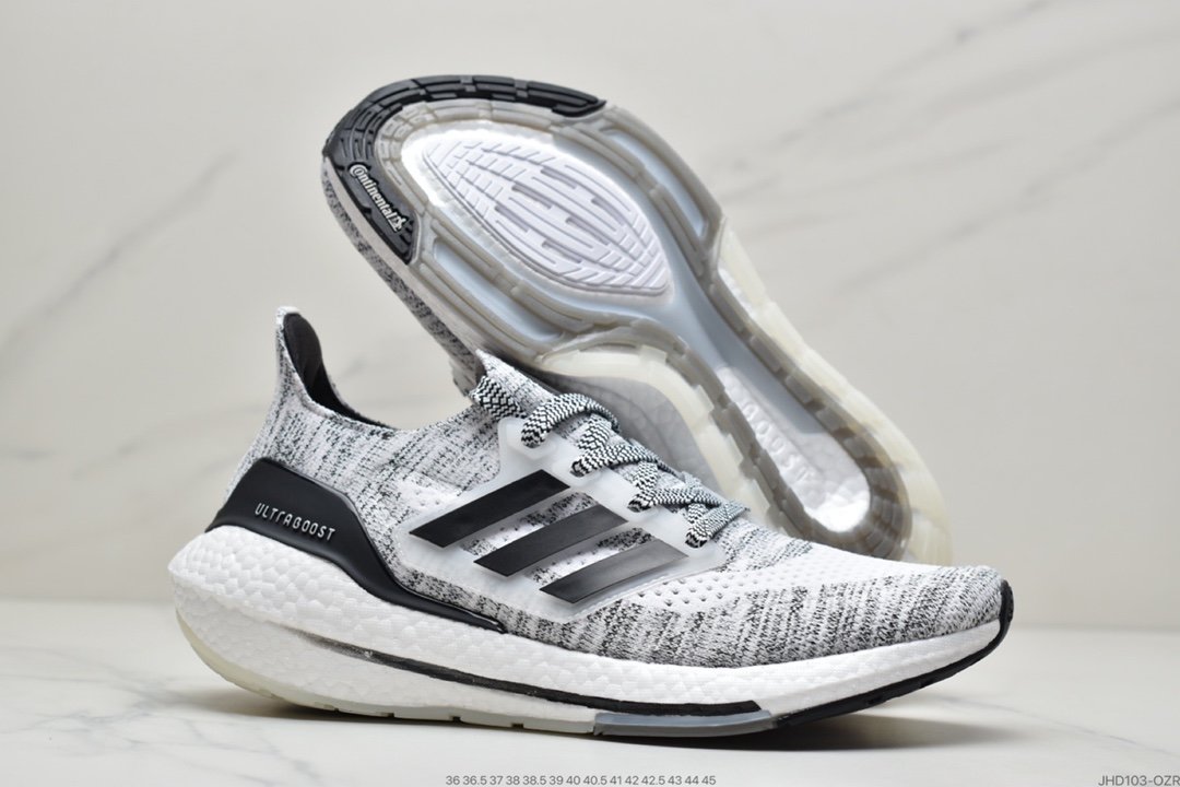 Adidas Ultra Boost 21 with woven gauze FY0838