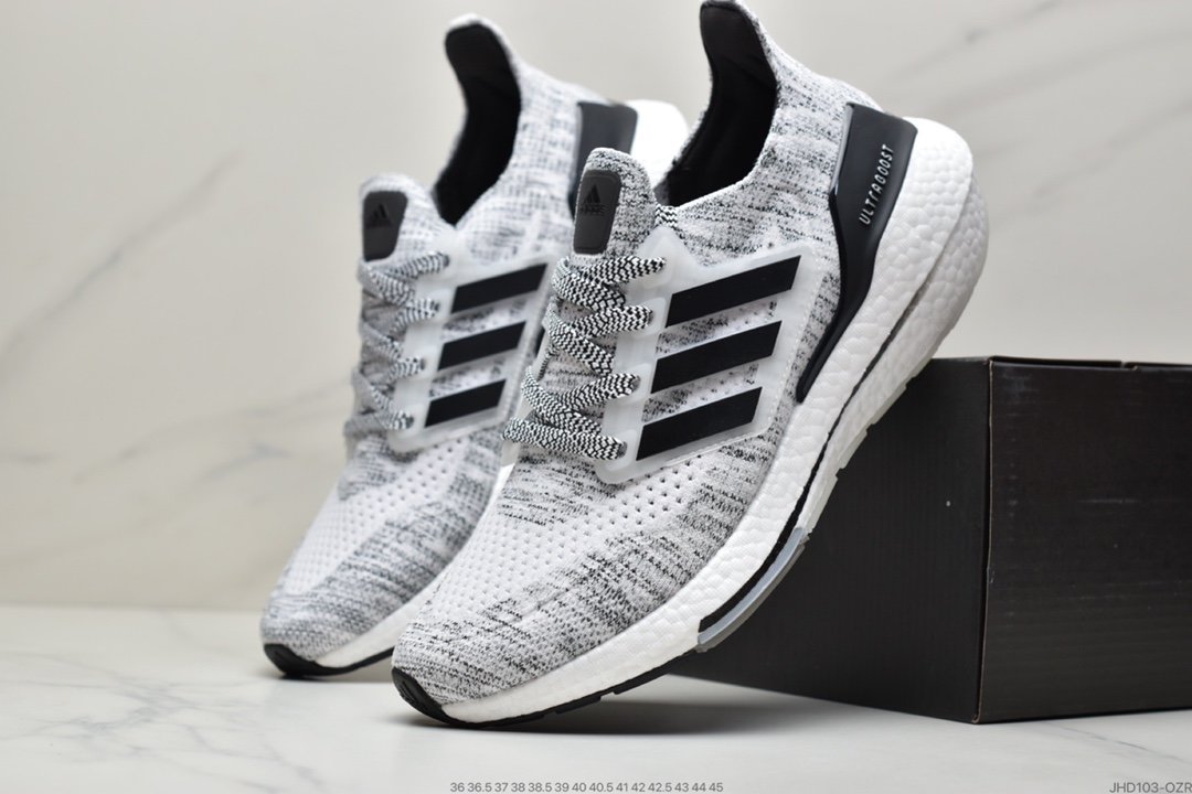 Adidas Ultra Boost 21 with woven gauze FY0838